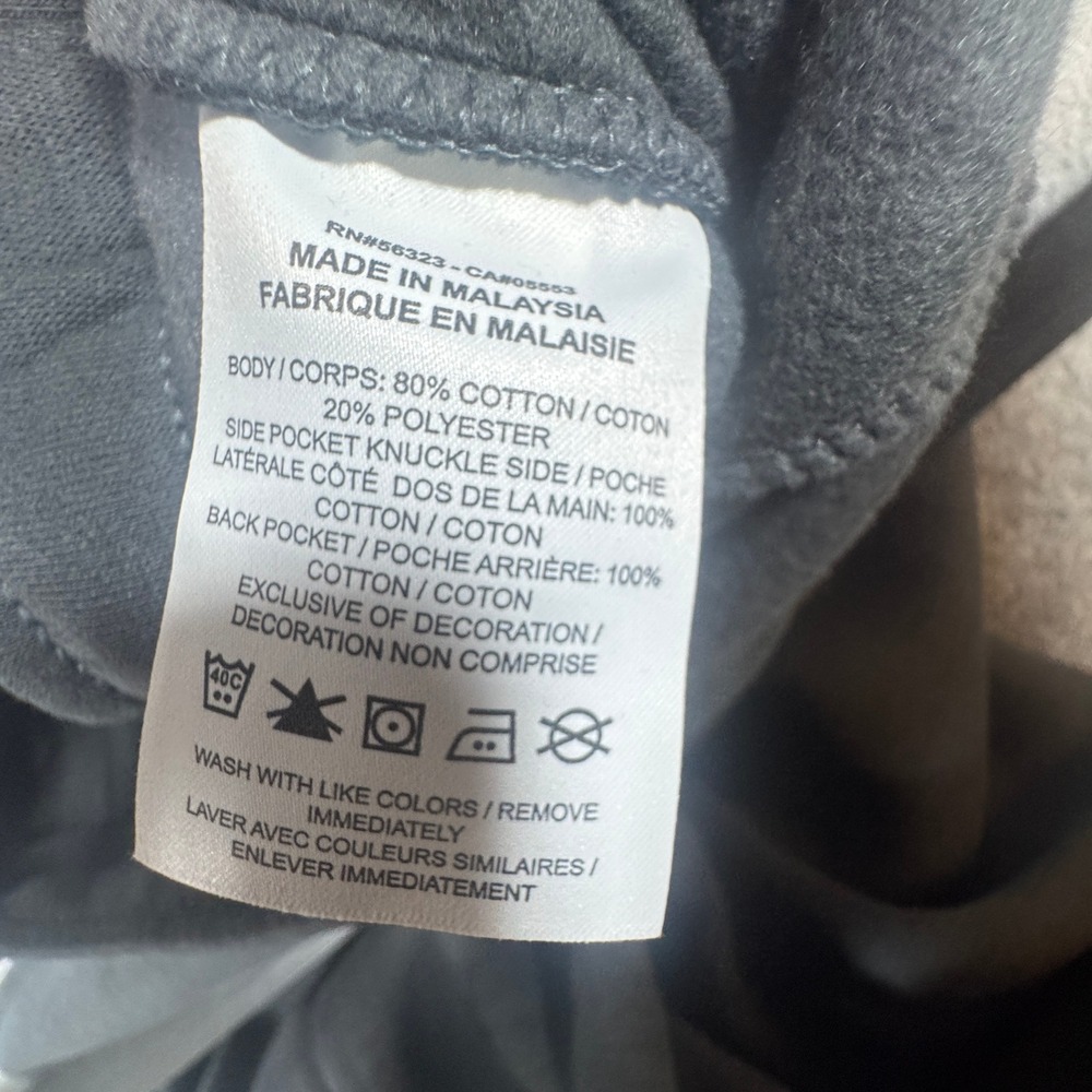 Nike Womens Fleece Joggers CJ1790-060 Charcoal Gray Athletic Sweatpants L - Picture 5 of 10